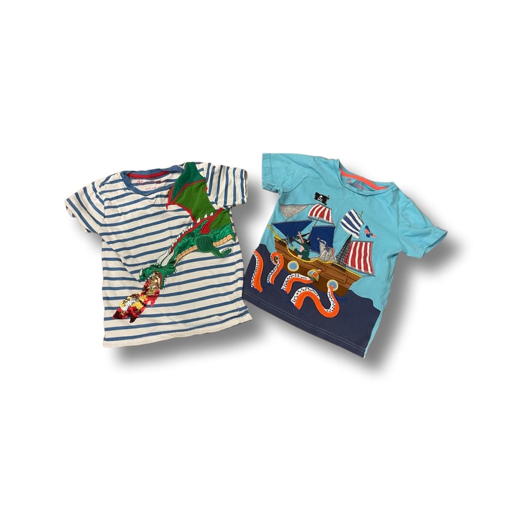 Boys’ Boden tee bundle, size 4-5Y